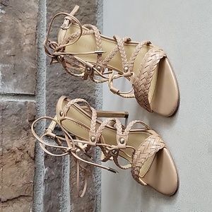 Ivanka Trump Braided Leather Pump